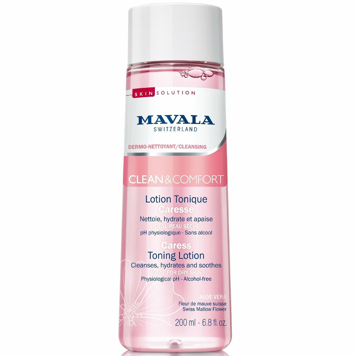Mavala, Clean & Comfort, Cleansing, Soothing & Toning, Tonic Lotion, Face & Neck, 200 ml