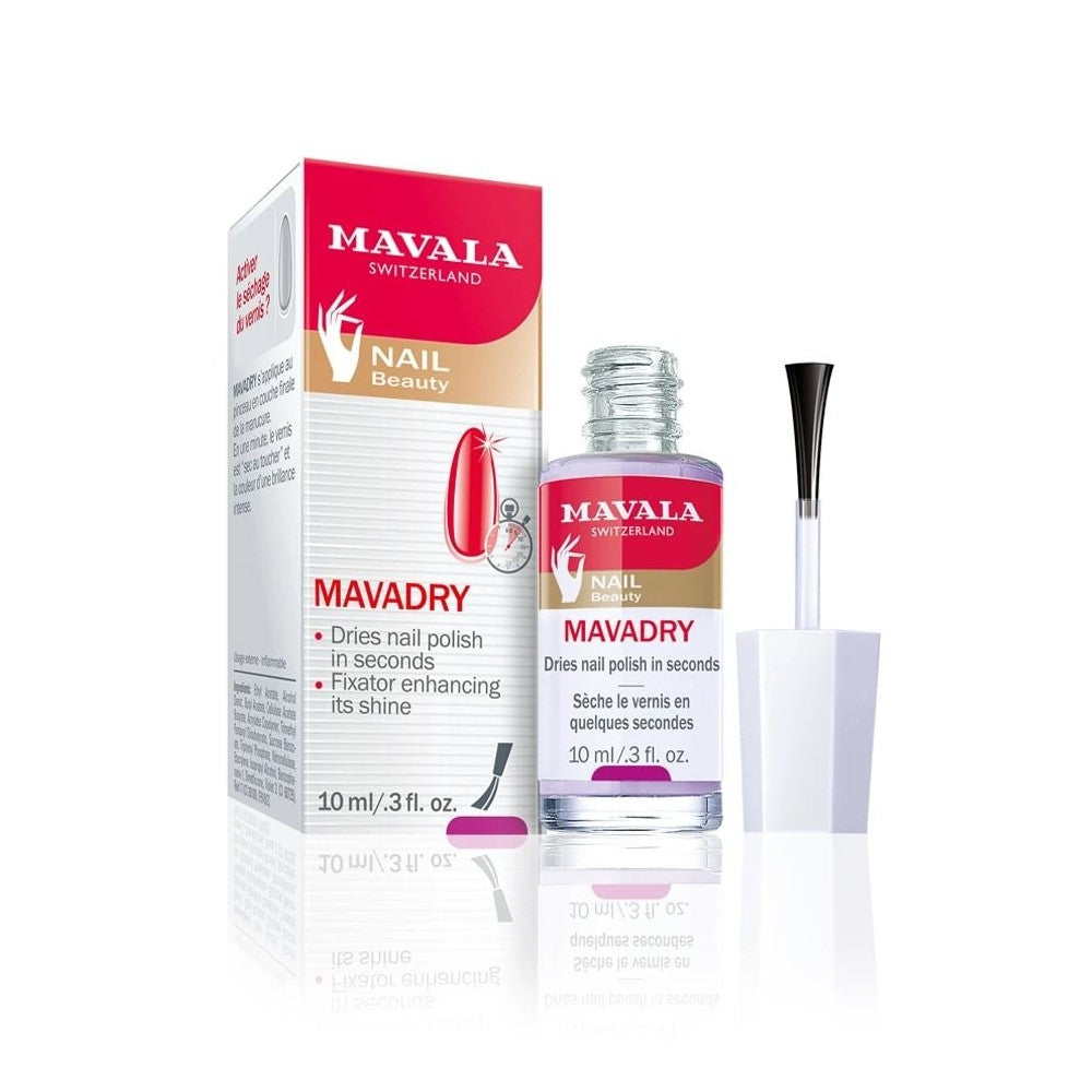 Mavala, Mava Dry, Nail Dryer, Nail Polish 2-In-1, 10 ml