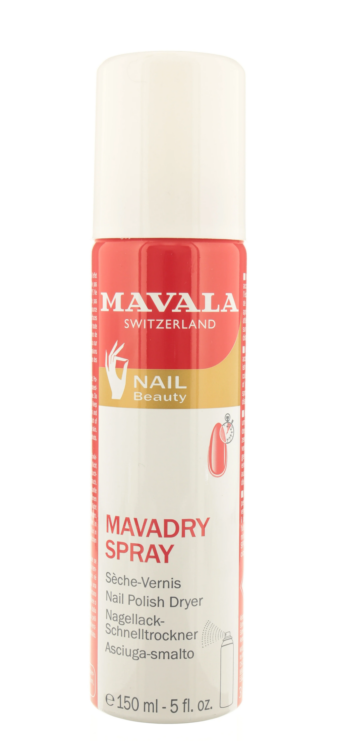 Mavala, Mava Dry Spray, Quick Drying, Nail Polish, 150 ml
