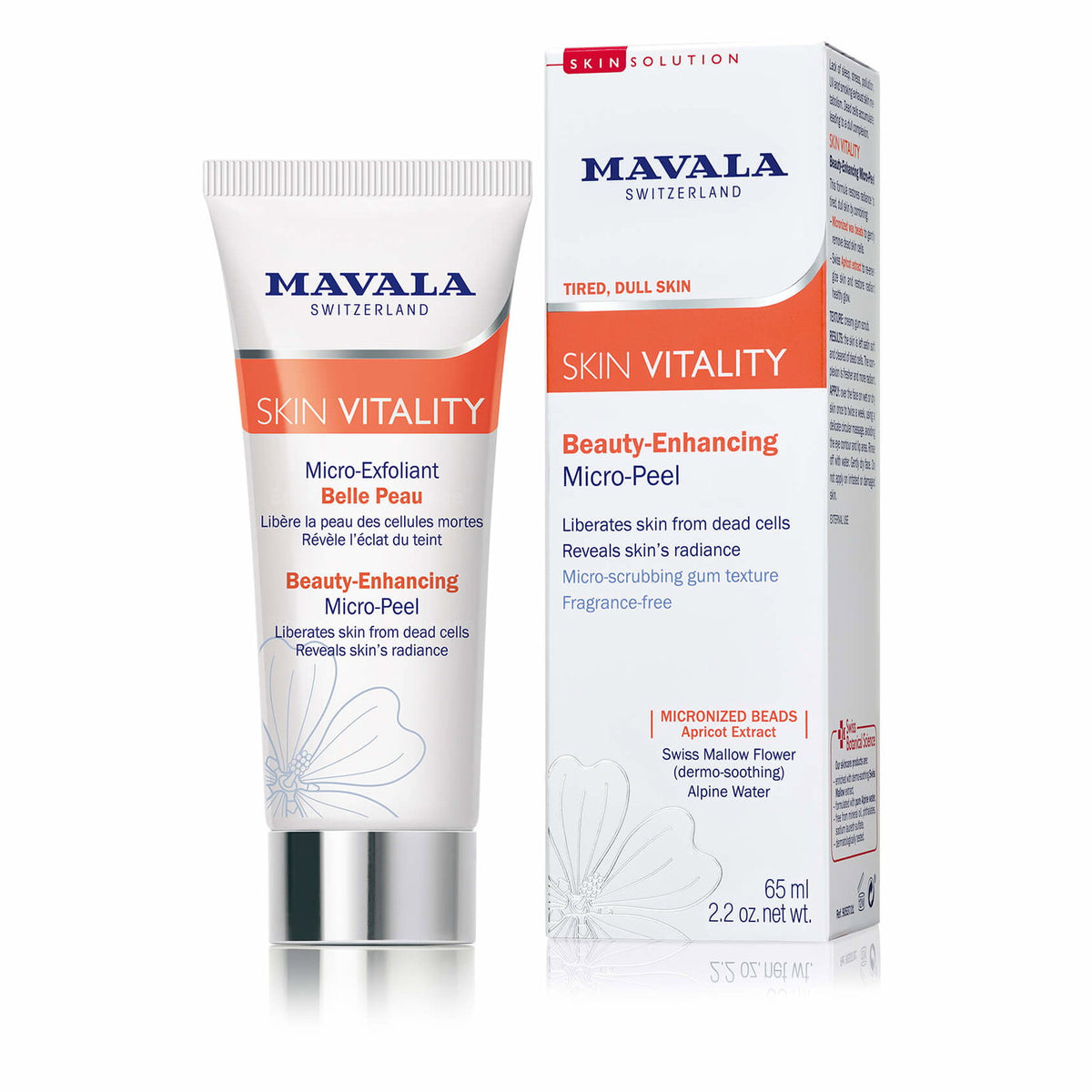 Mavala, Vitality, Fragrance-Free, Exfoliating Treatment, 65 ml