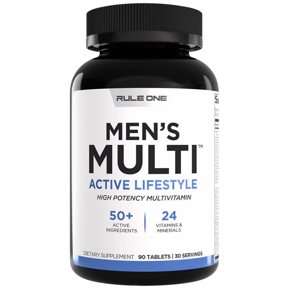 Men's Train Daily Multivitamin | 50+ Ingredients - 90 Таблетки - Feel You
