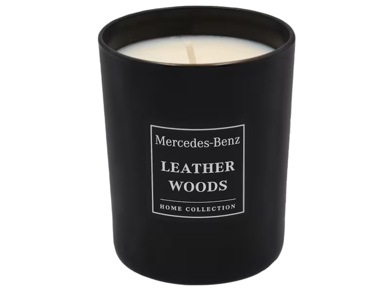 Mercedes-Benz, Leather Woods, Woody, Scented Candle, 180 g