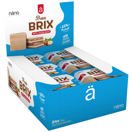 Protein Brix with Hazelnuts - 24 x 25 грама - Feel You