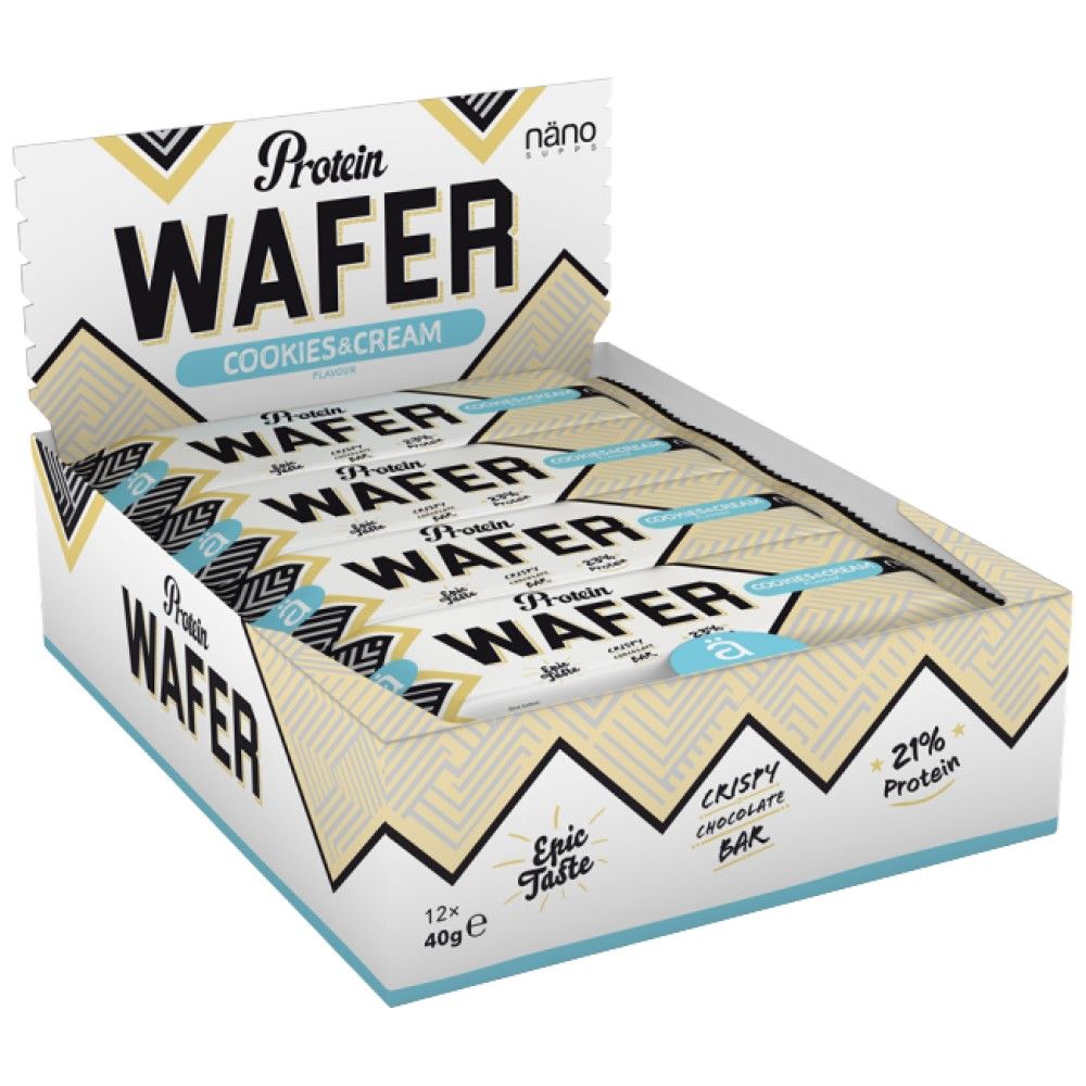 Protein Wafer | with Low Sugars - 12 x 40 грама - Feel You