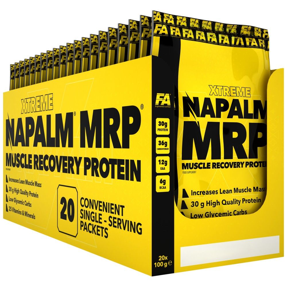 Xtreme Napalm MRP | Muscle Recovery Protein - Meal Replacement - 20 x 100 грама - Feel You