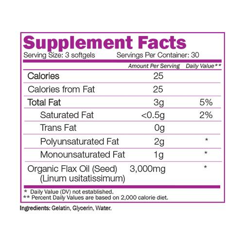 Flaxseed Oil 90 Гел капсули - Feel You