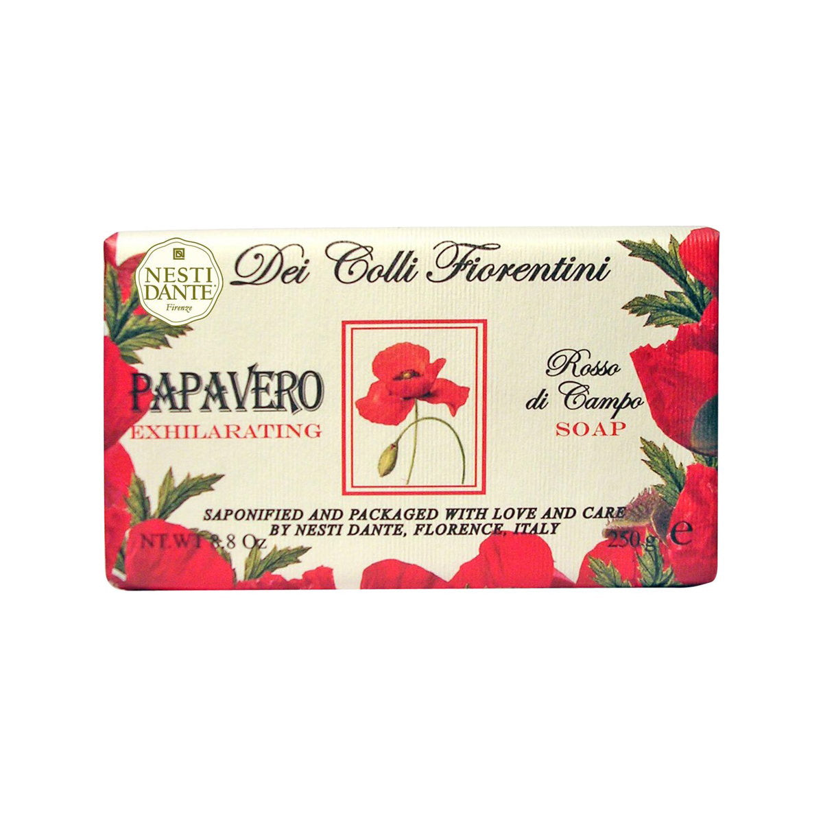 Nesti Dante, Dei Colli Fiorentini Poppy, Soap Bar, 250 g