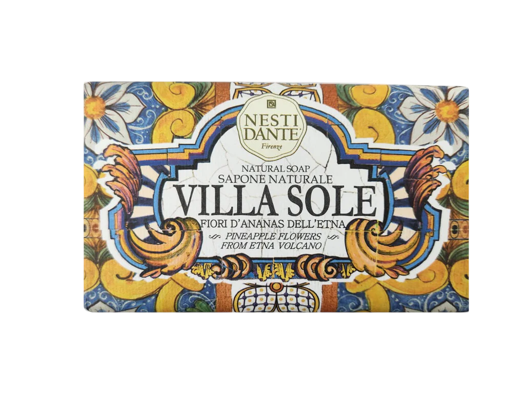 Nesti Dante, Villa Sole, Cleansing & Refreshing, Fruity, Scented Soap Bar , Hands & Body, 250 g