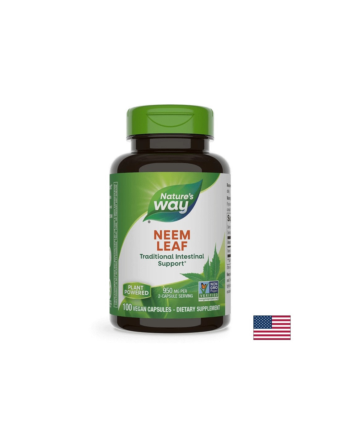 Neem Leaf 475 mg - 100 капсули - Feel You