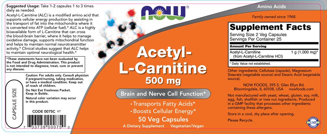 Acetyl L-Carnitine - 50 капсули - Feel You