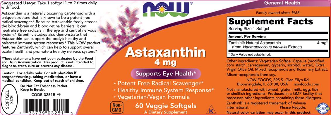 Astaxanthin 4 mg - 60 Гел капсули - Feel You