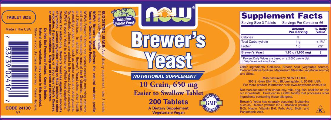 Brewer's Yeast 650 mg - 200 Таблетки - Feel You
