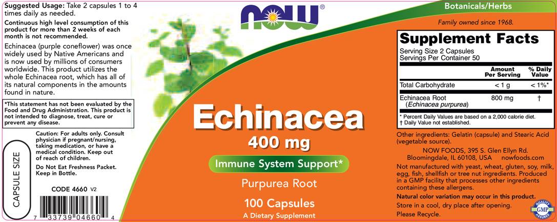 Echinacea 400 mg - 100 капсули - Feel You