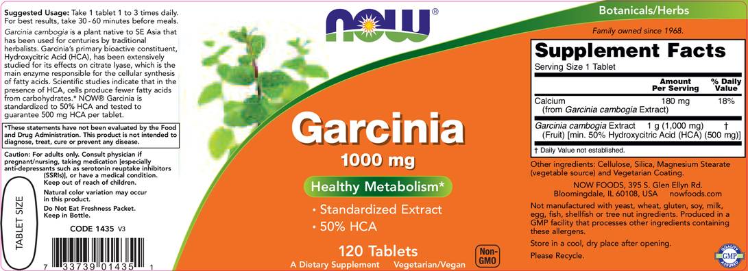 Garcinia 1000 mg - 120 Таблетки - Feel You