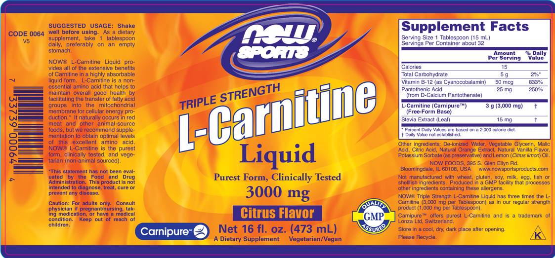 L-Carnitine Liquid 3000 mg - 465 мл - Feel You