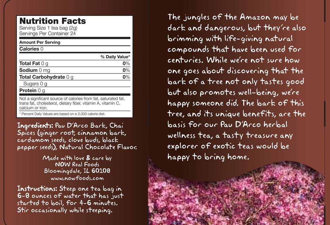 Pau D'Arco Tea - 24 Пакета - Feel You
