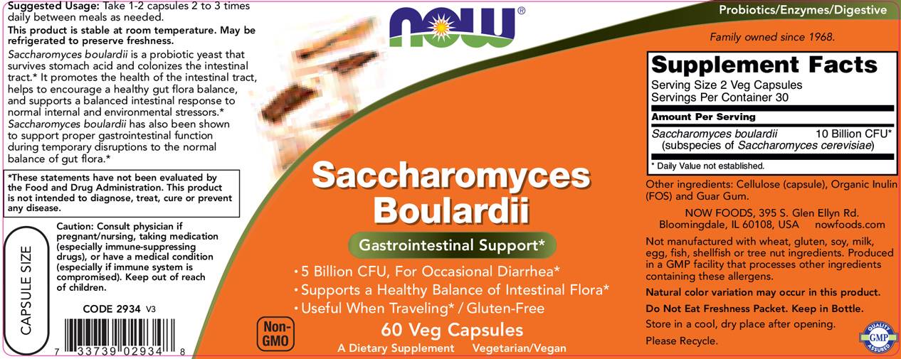 Saccharomyces Boulardii - 60 капсули - Feel You