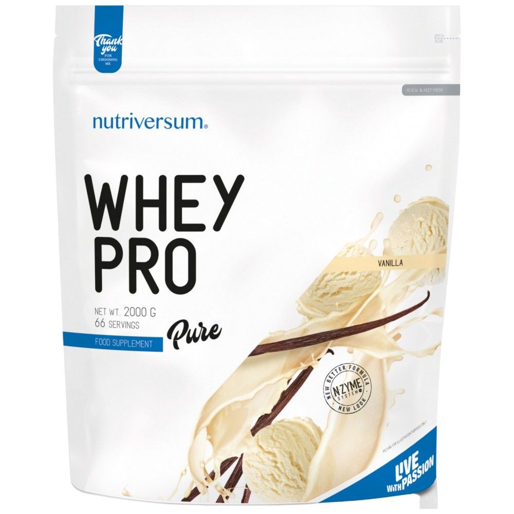 Whey Pro Pure | with N-Zyme System - 2000 грама - Feel You