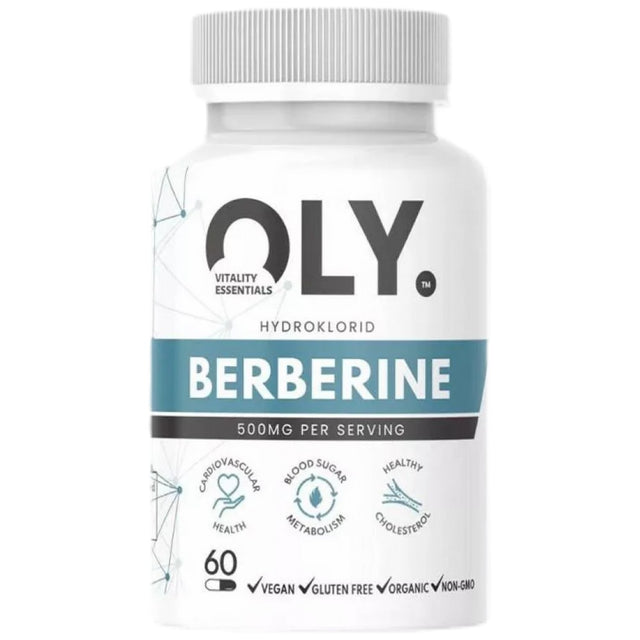 Berberine HCl 500 mg - 60 капсули - Feel You