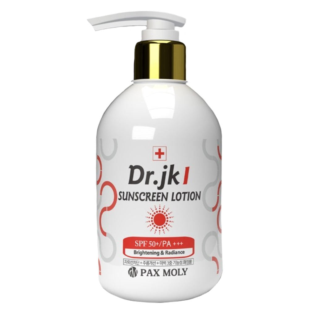PaxMoly, Dr. JK1, Natural Ingredients, Hydrating & Soothing, Sunscreen Lotion, SPF 50+, 200 ml