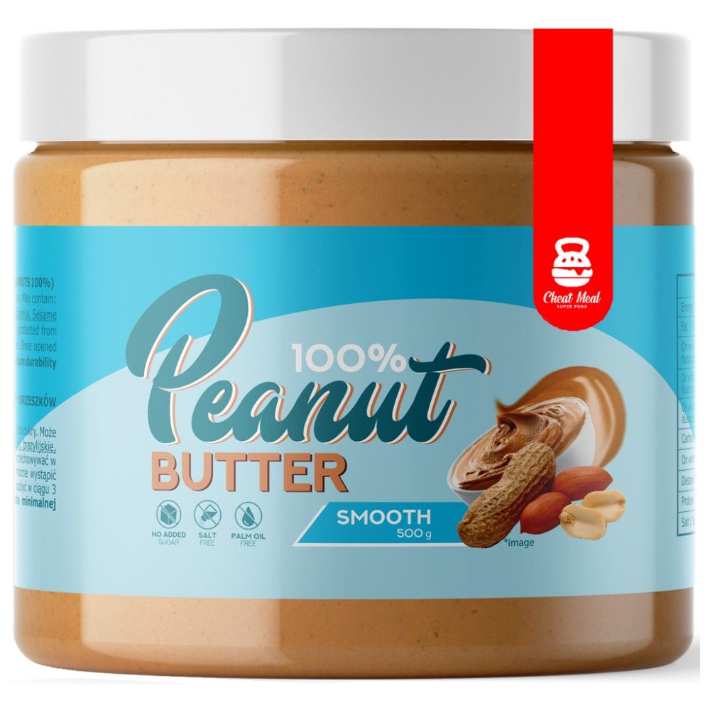 100% Peanut Butter / Smooth - 500 грама - Feel You