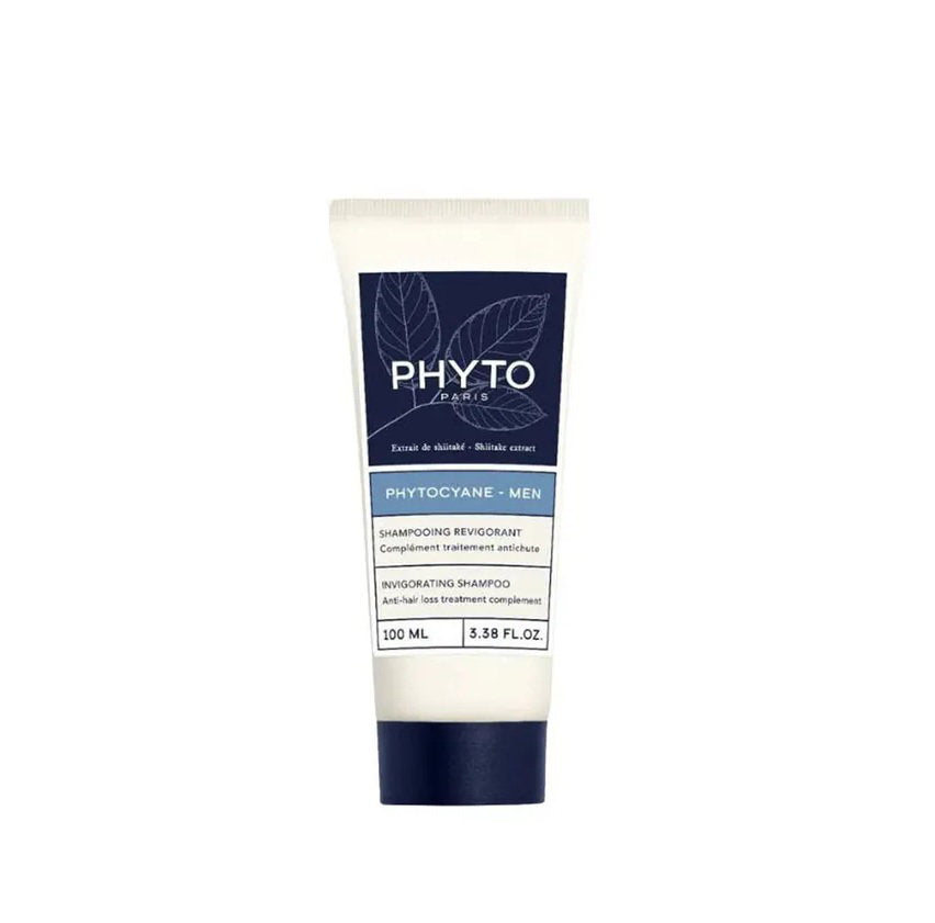 Phyto, Cyane, Hair Shampoo, Anti-Hair Loss & Hair Regrowth, 100 ml