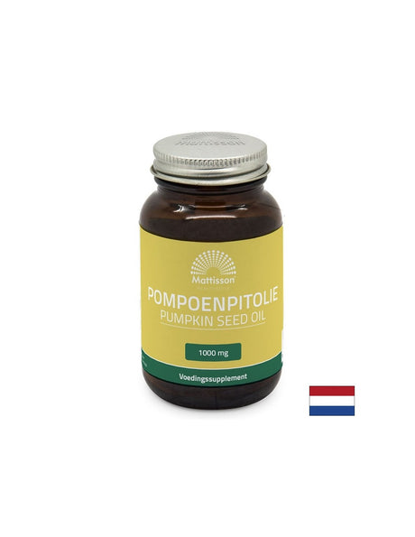 Пикочен мехур - Масло от тиквено семе + витамин Е, 60 капсули Mattisson Healthstyle - Feel You