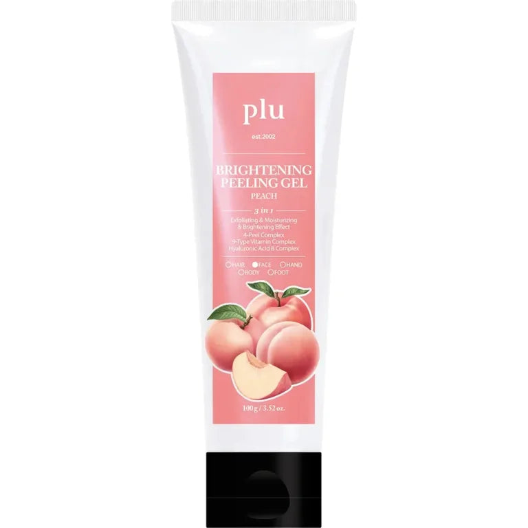 plu - Glowing Facial Peeling Gel Peach, 100g - Feel You