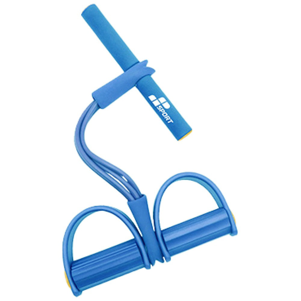 Rubber Leg Expander / Тренировъчен ластик с дръжки и поставки за краката - Feel You