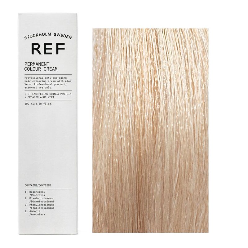 Ref Stockholm, Permanent Colour, Веган, Трайна боя за коса, 10.2 Extra Light Pearl Blonde, 100 мл