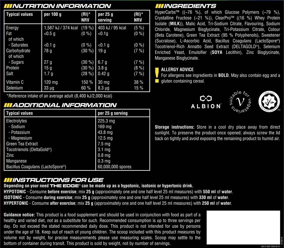 The Edge 1500 грама - Feel You