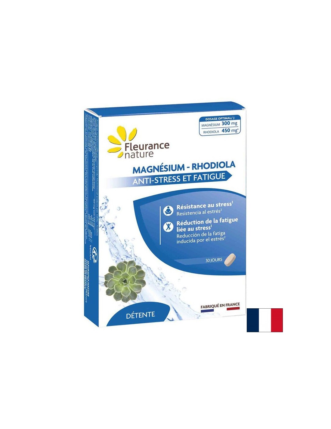 Релакс на нервната система - Магнезий + Златен корен, 30 таблетки - Feel You