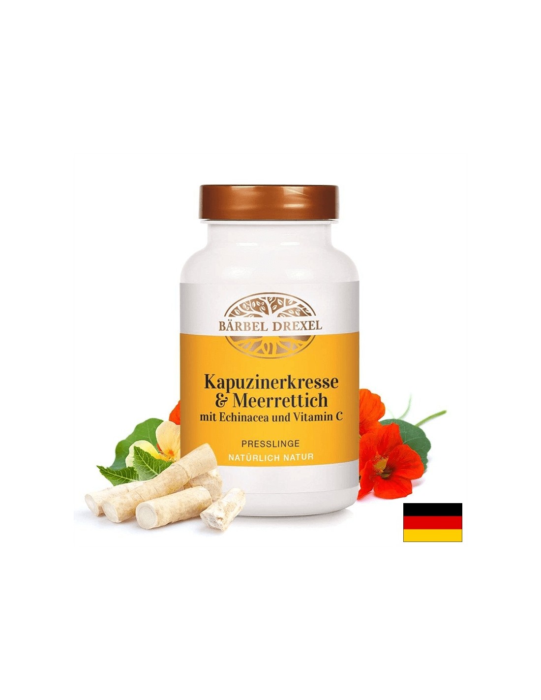 Респираторни и уринарни инфекции - Латинка, хрян, ехинацея и витамини В2 & С, 360 таблетки - Feel You