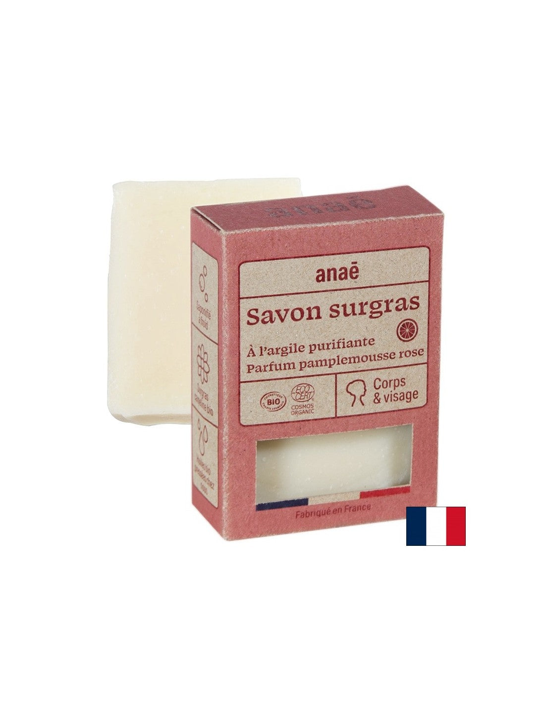 Сапун с бяла глина – Нежно почистване и свежест за лице и тяло, 100 g