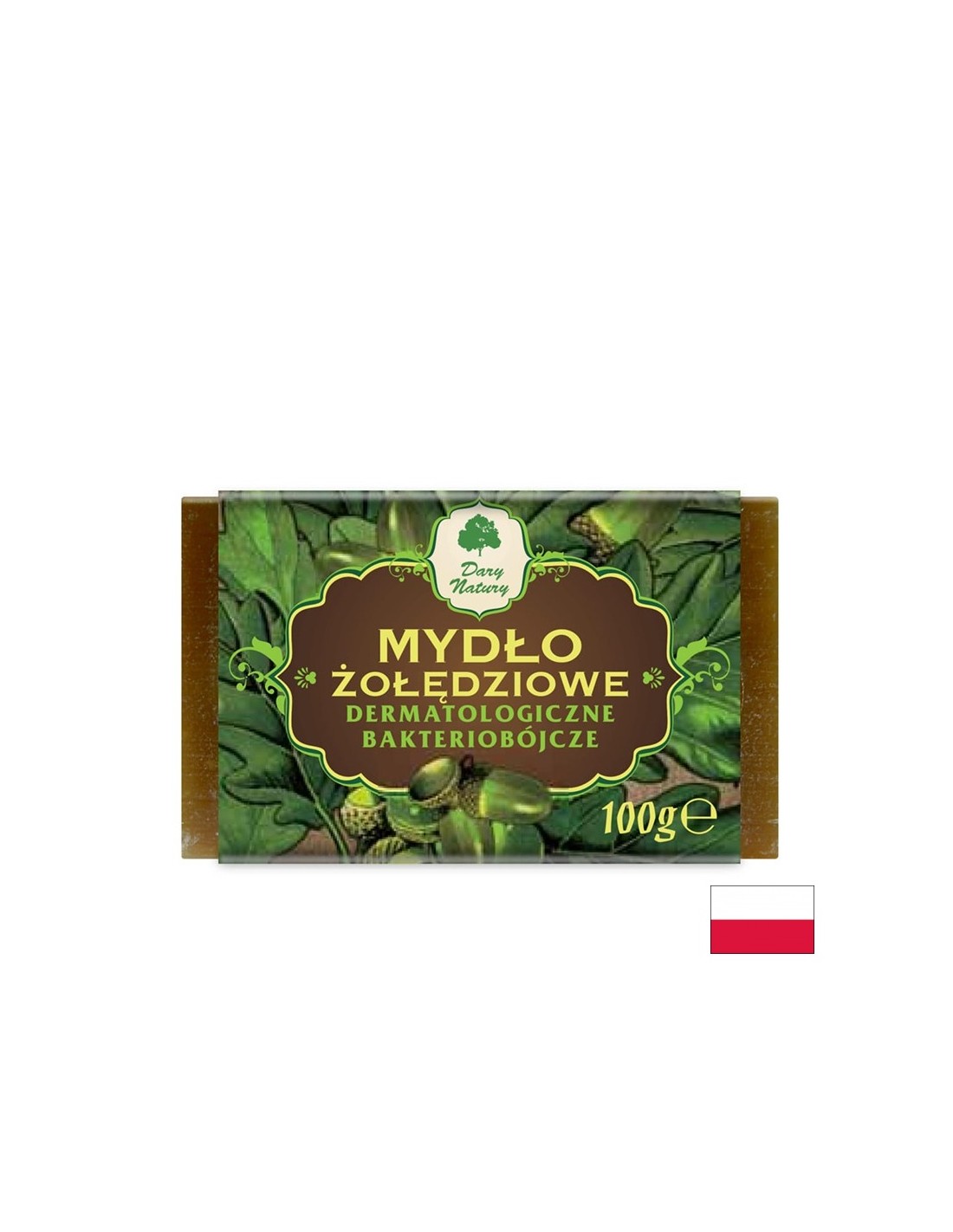 Сапун с екстракт от жълъди – бактерициден и антисептичен, 100 g