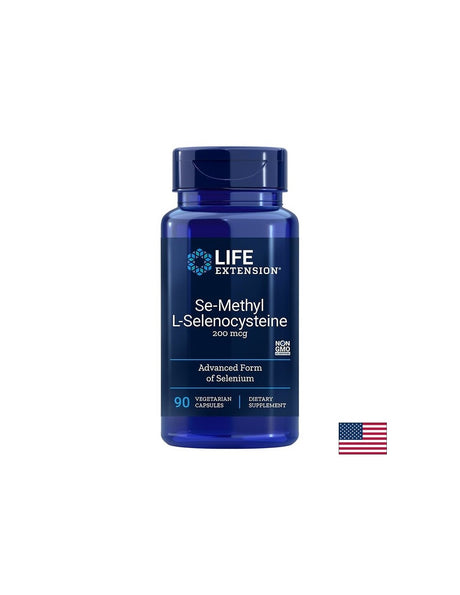 Se-Methyl L-Selenocysteine / Селен (Се-Метил Л-Селеноцистеин) 200 mcg x 90 капсули - Feel You