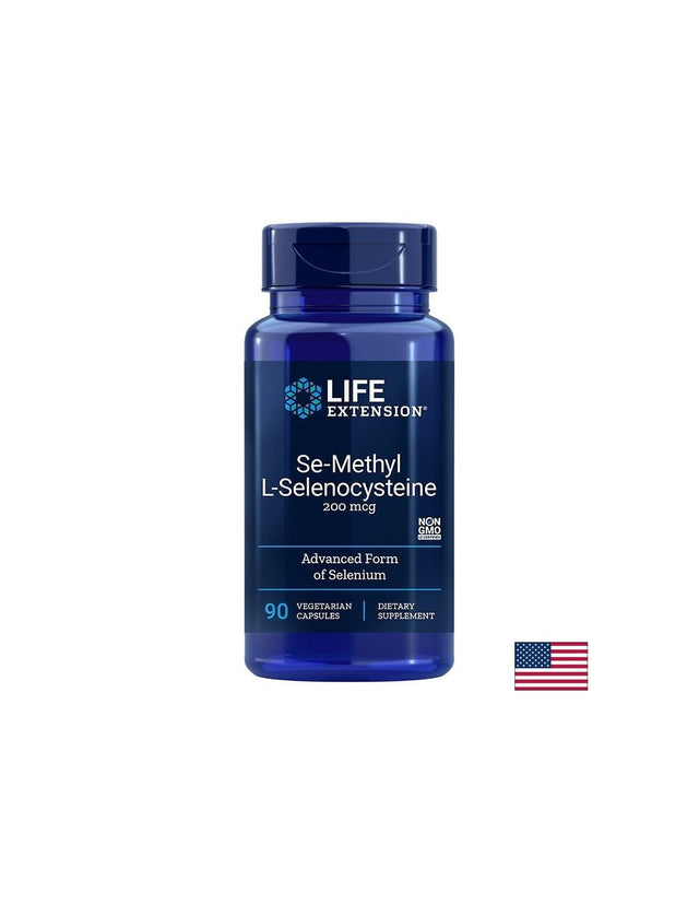 Se-Methyl L-Selenocysteine / Селен (Се-Метил Л-Селеноцистеин) 200 mcg x 90 капсули - Feel You