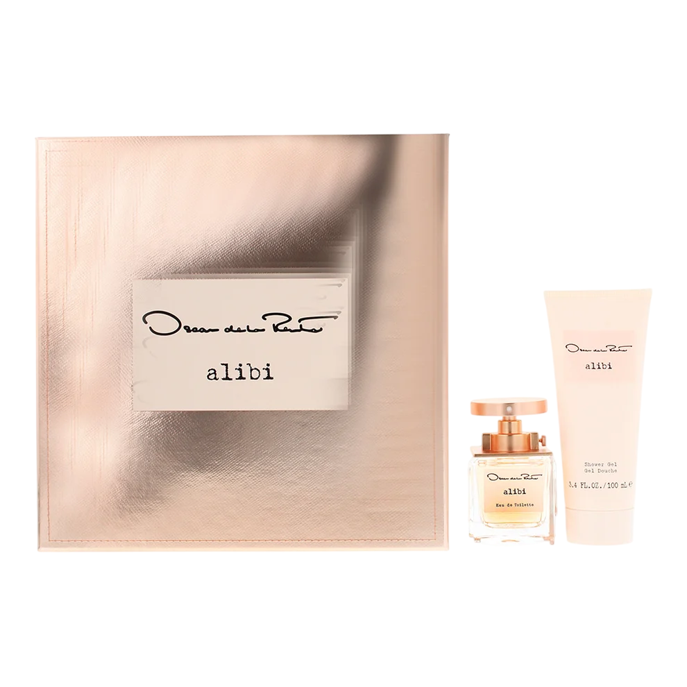 Set Oscar de la Renta: Alibi, Eau De Toilette, For Women, 50 ml + Alibi, Shower Gel, All Skin Types, 100 ml