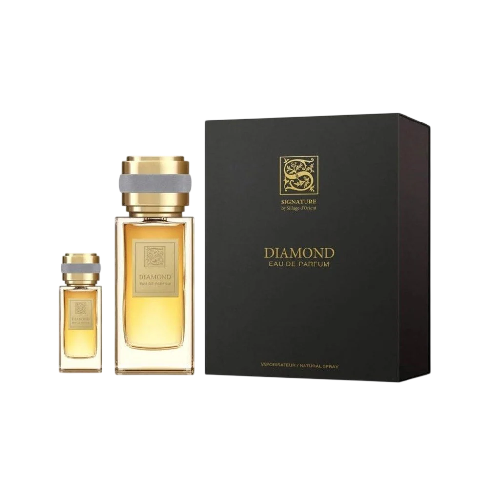 Set Signature Sillage D'Orient: Diamond, Eau De Parfum, For Women, 100 ml + Diamond, Eau De Parfum, For Women, 15 ml