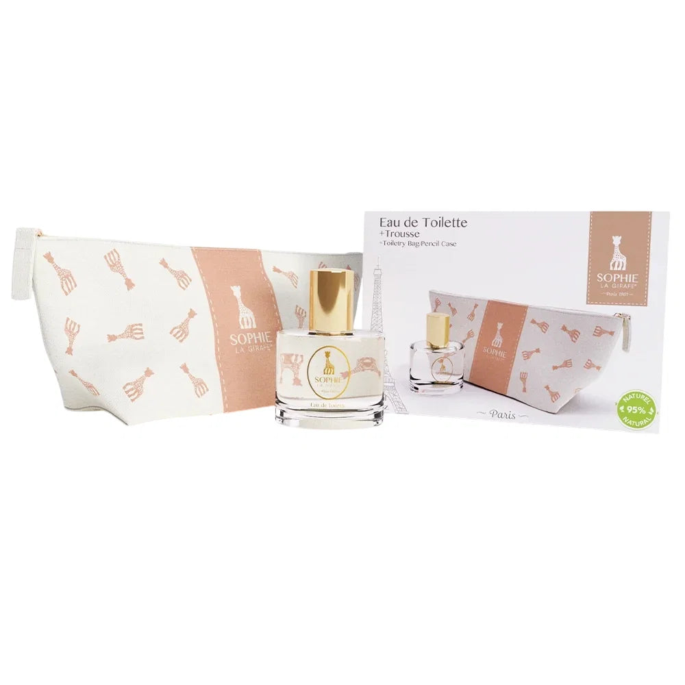 Set Sophie la Girafe: Girafe, Eau De Toilette, For Women, 50 ml + Sophie La Girafe, Travel, GWP Textile Pouch
