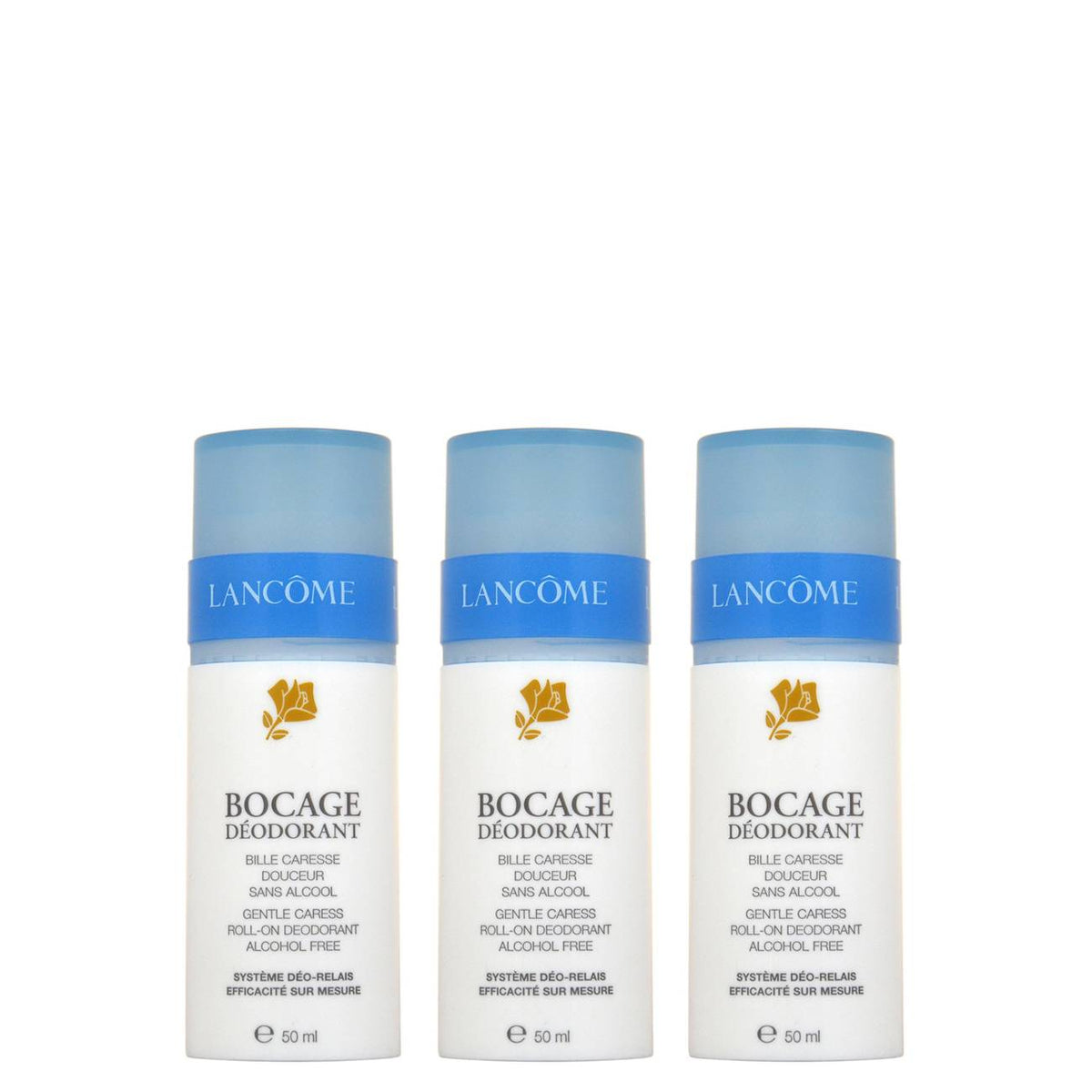 Set Trio, Lancome, Bocage, Softening, Deodorant Spray, For Women, 3 pcs, 50 ml