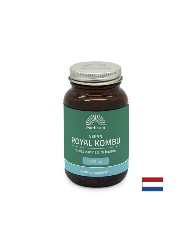 Щитовидна жлеза - Роял Комбу (Кафяви водорасли Ламинария), 60 капсули Mattisson Healthstyle - Feel You