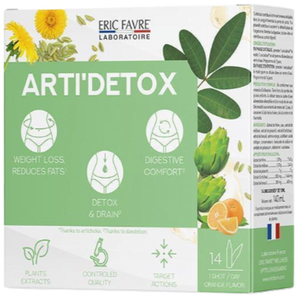 Arti Detox | Artichoke Detoxifying Program - 14 x 10 мл - Feel You