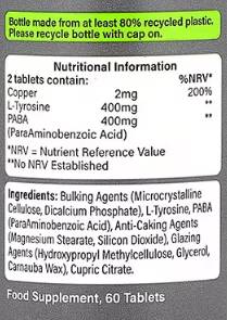 PE Nutrition | Tan Tablets - 60 Таблетки - Feel You