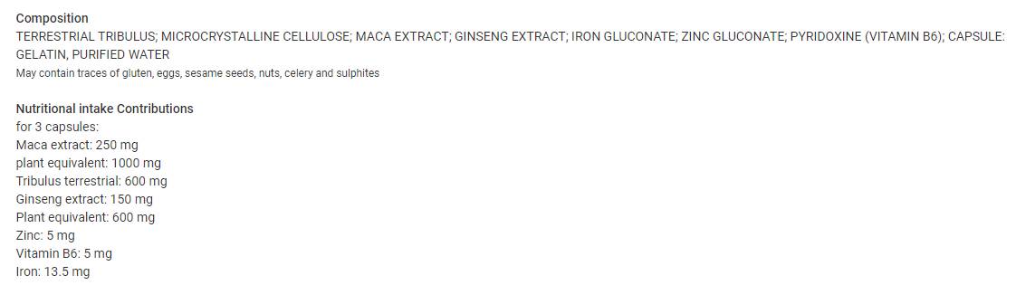 IRON | Testo Booster - 90 капсули - Feel You