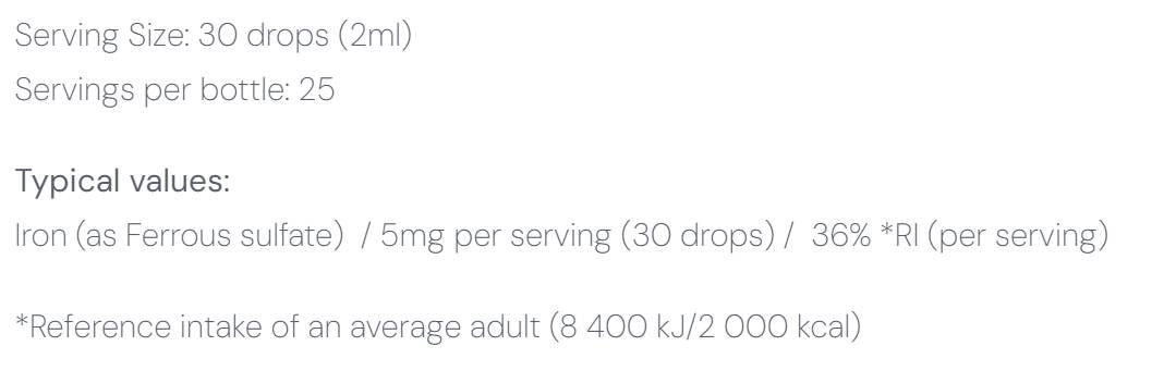 Liquid Ionic Iron - 50 мл - Feel You