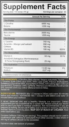 Unstoppable Pre-Workout - 420 грама - Feel You