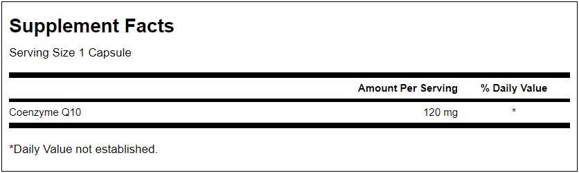 CoQ10 120 mg - 100 капсули - Feel You