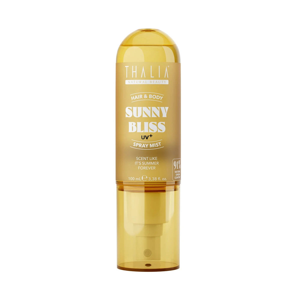 Thalia Natural Beauty, Sunny Bliss UV+, Scented Spray, For Women, 100 ml