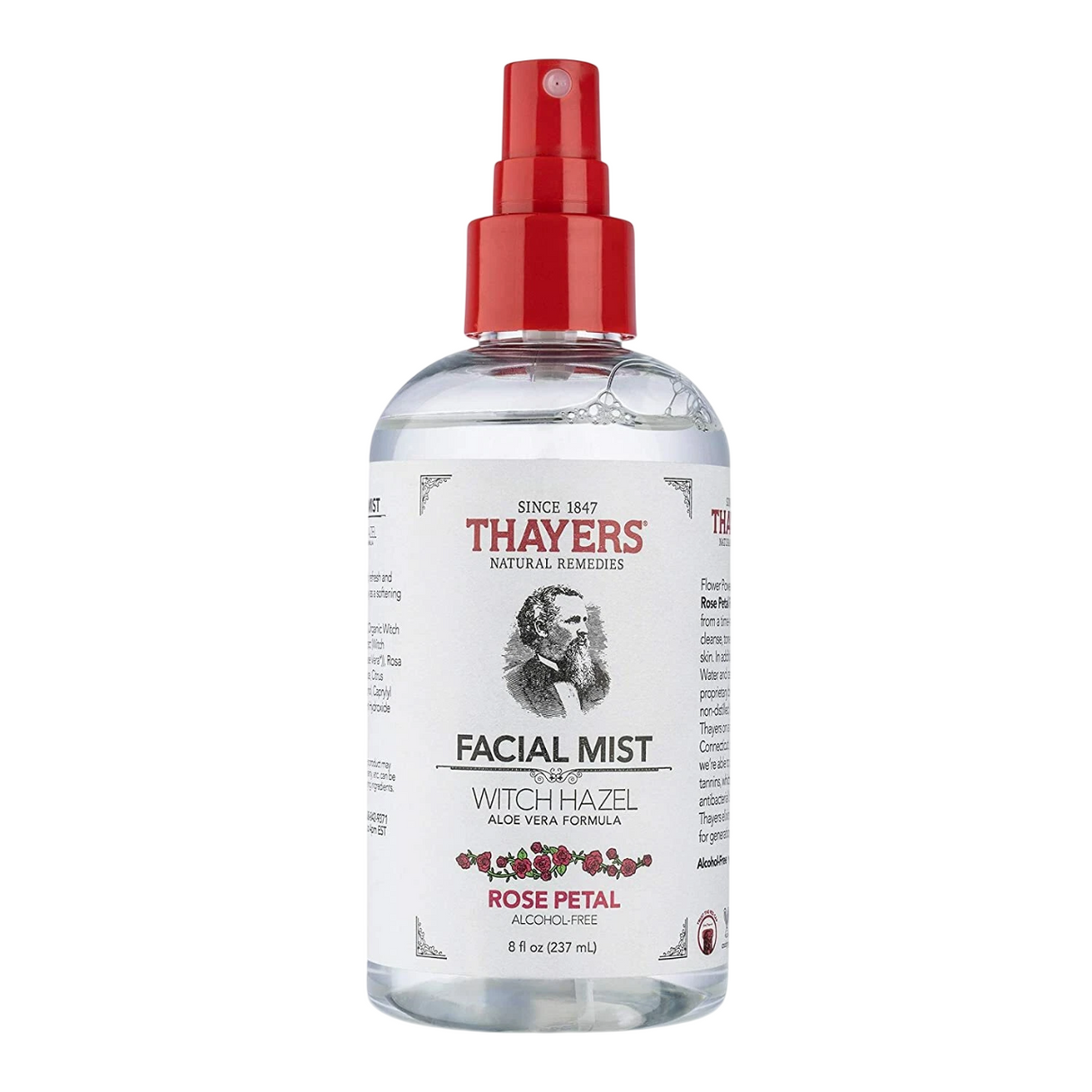 Thayers, Rose Petal, Alcohol-Free, Hydrating, Toning Mist, For Face, 237 ml